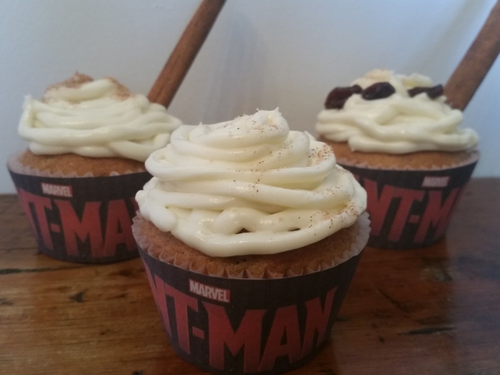 Ant-Man Cupcakes