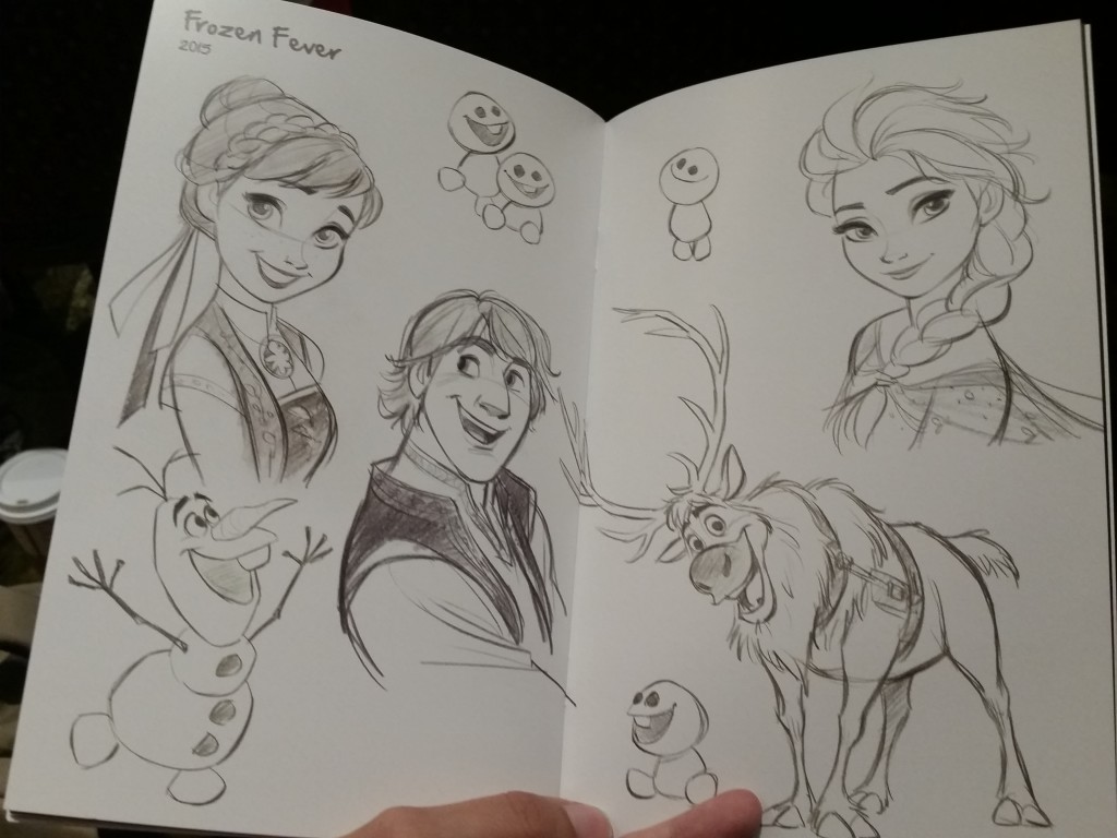 Frozen Fever Sketches