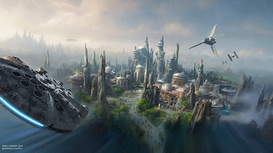 star wars comes to disney