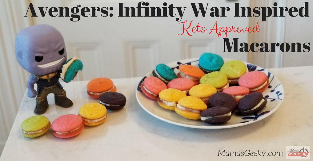 Avengers Infinity Stones Macarons Keto