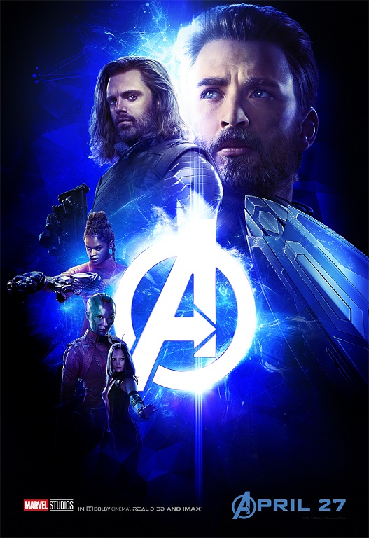 InfinityWar Blue Poster