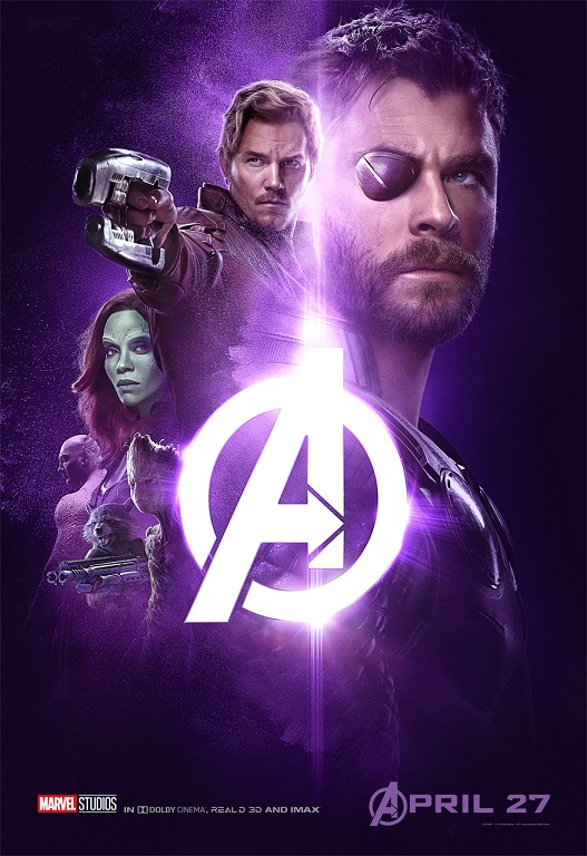 InfinityWar Purple Poster