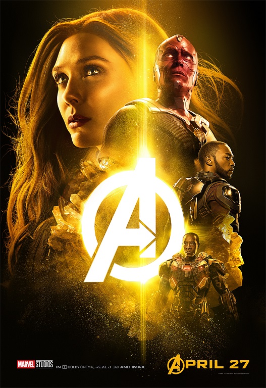 InfinityWar Yellow Poster