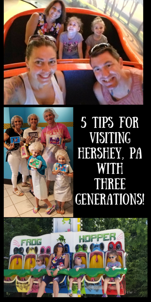 5 Tips for Visiting Hershey, PA with Three Generations!