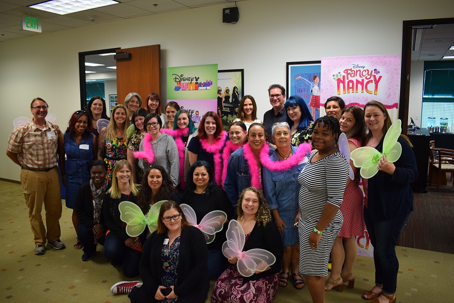 Fancy Nancy blogger Group Photo