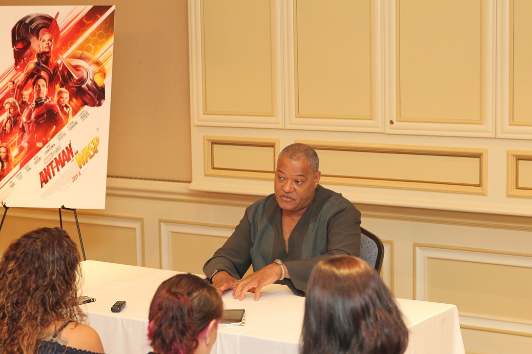 Laurence Fishburne Ant-Man and The Wasp Interview