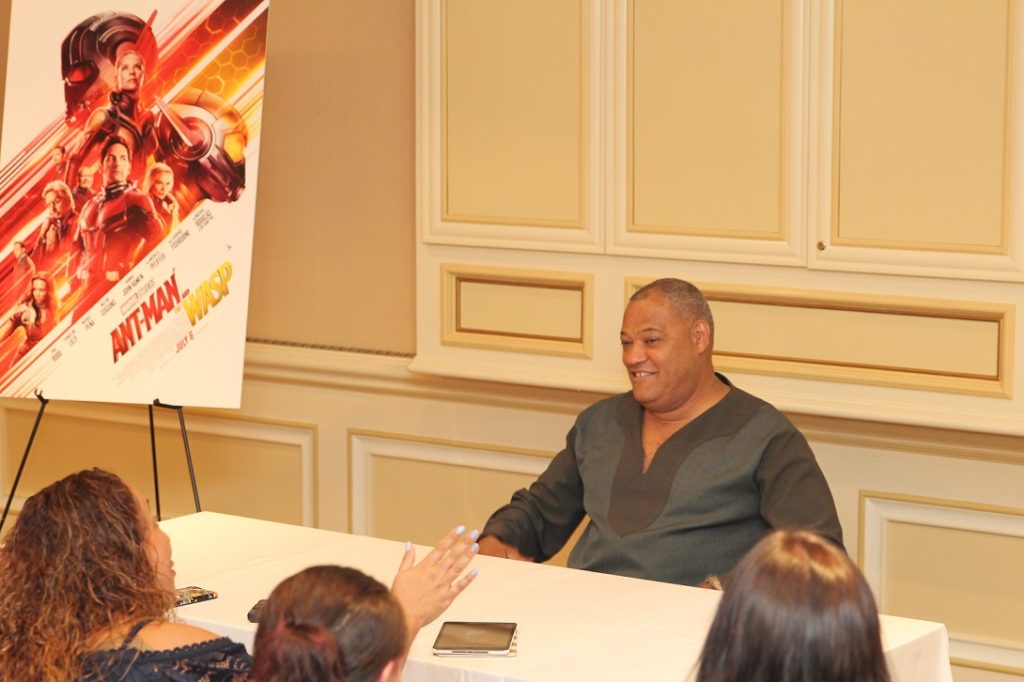 Laurence Fishburne Ant-Man and The Wasp Interview