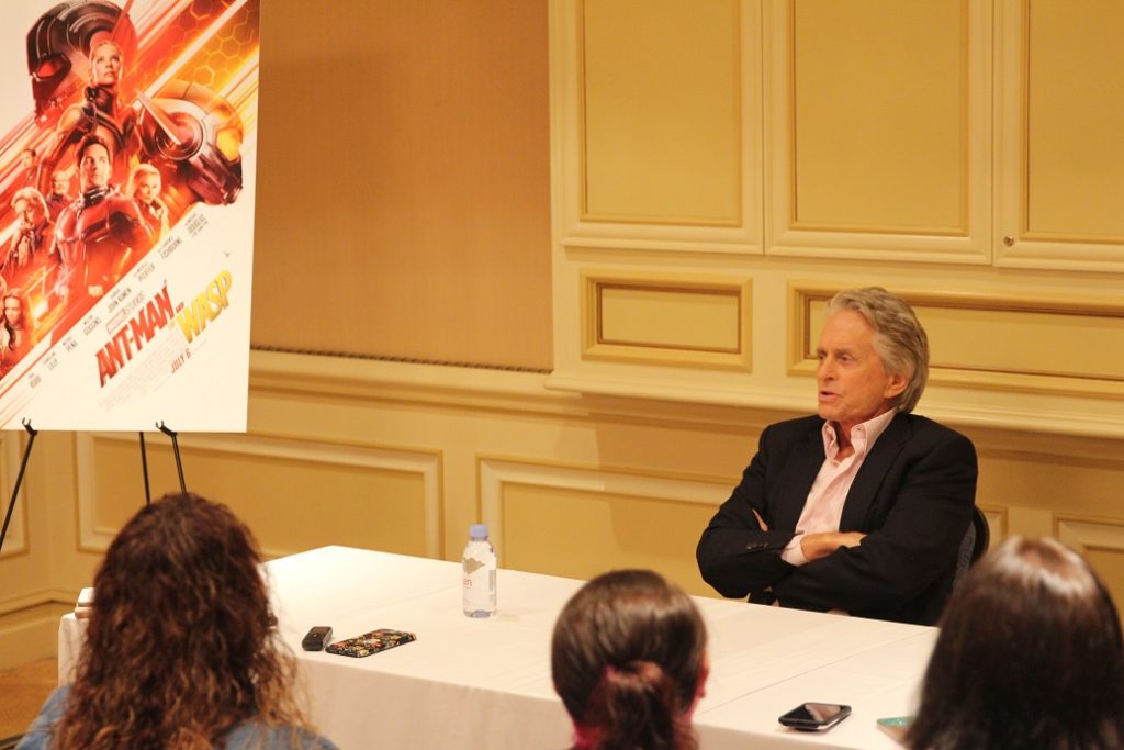 Michael Douglas Ant-Man and The Wasp Interview