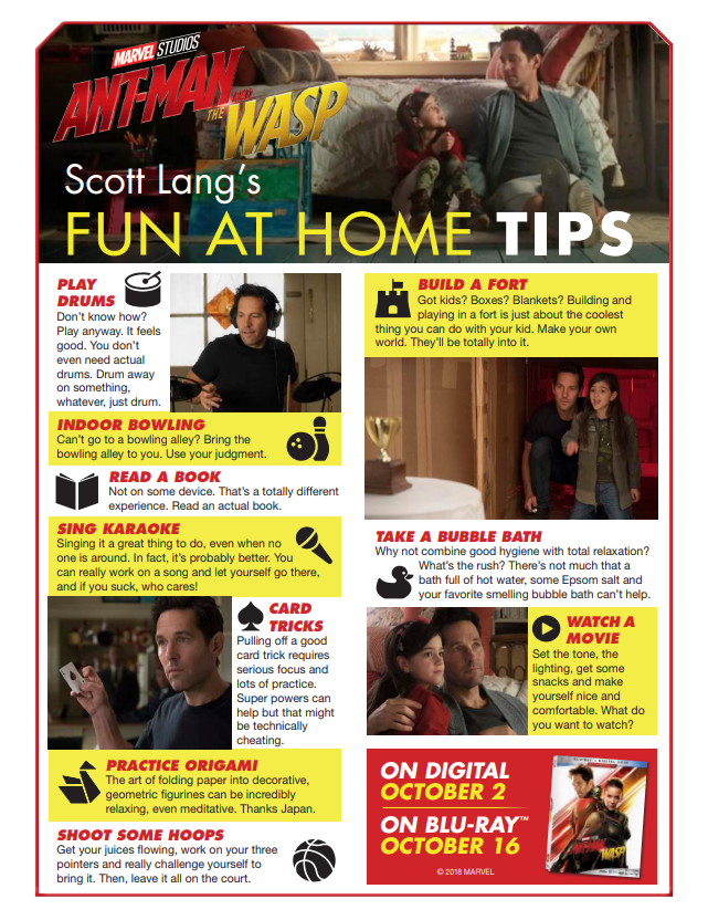 scott langs fun at home tips