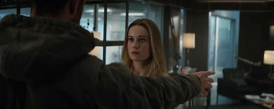 thor and carol danvers endgame
