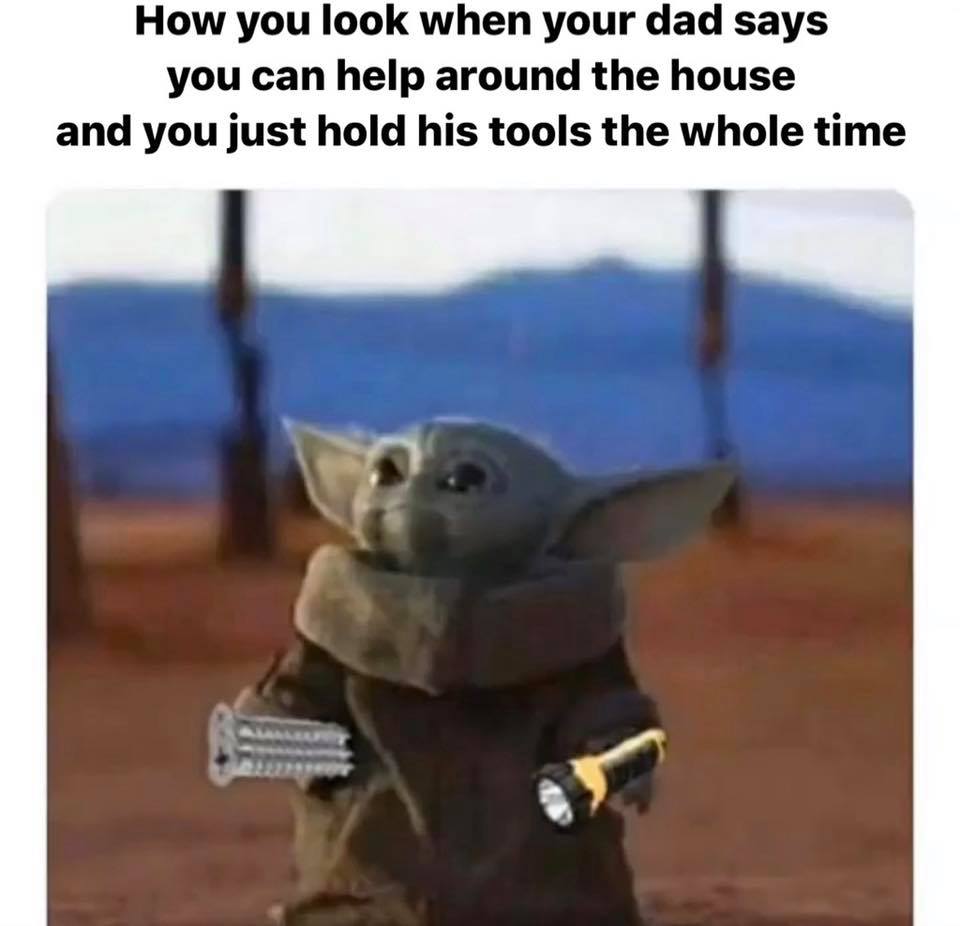 Baby Yoda meme