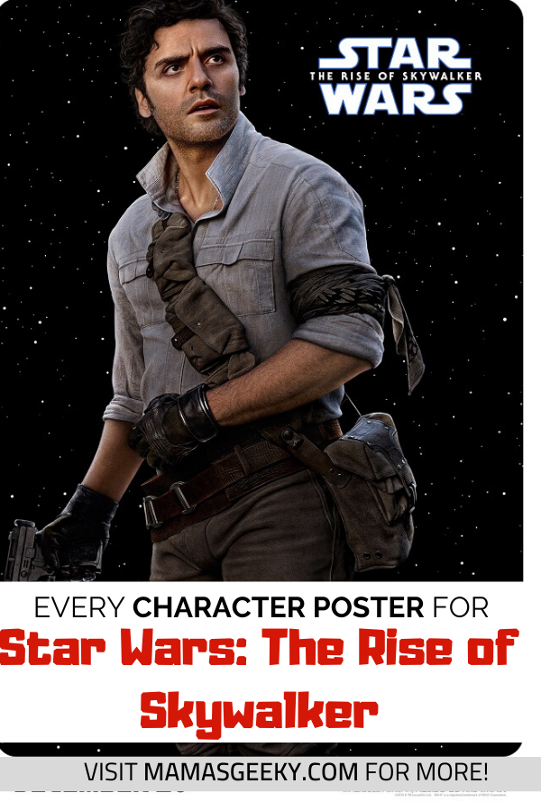 star wars the rise of skywalker character posters