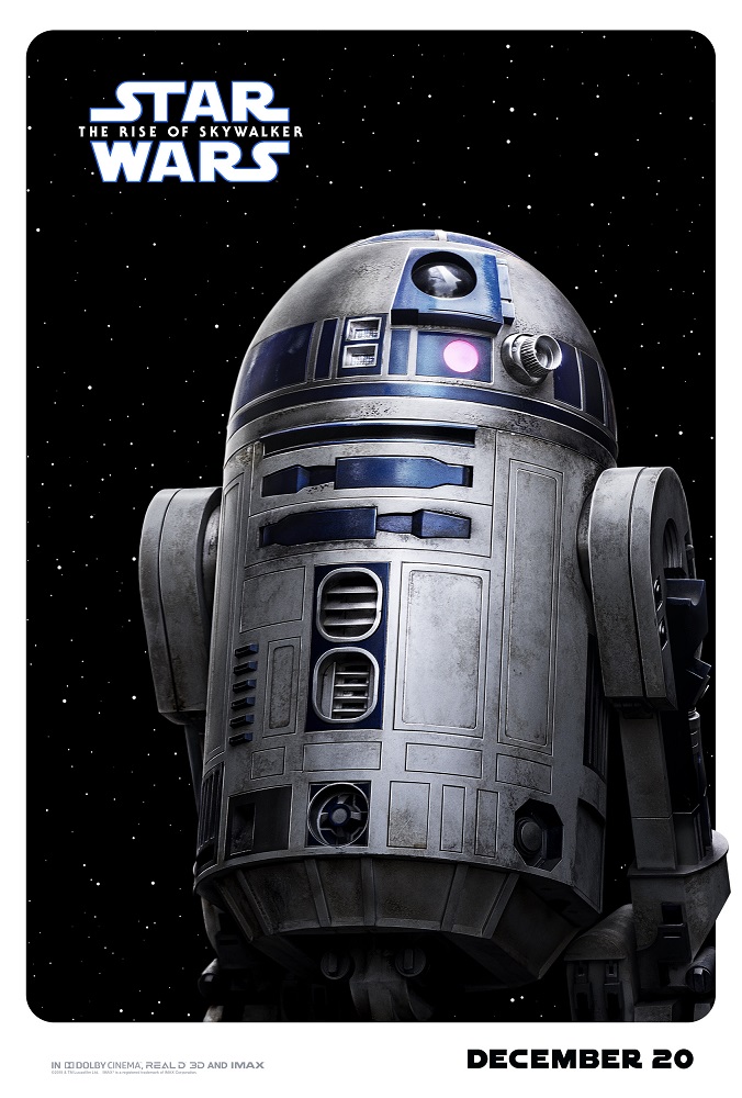 the rise of skywalker poster r2d2