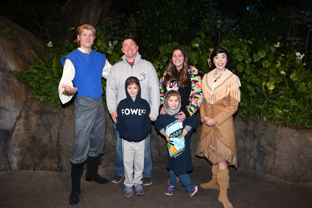 Disney world pocahontas john Smith meet and greet