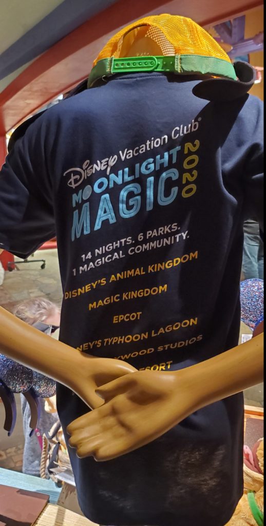 Moonlight magic shirt back