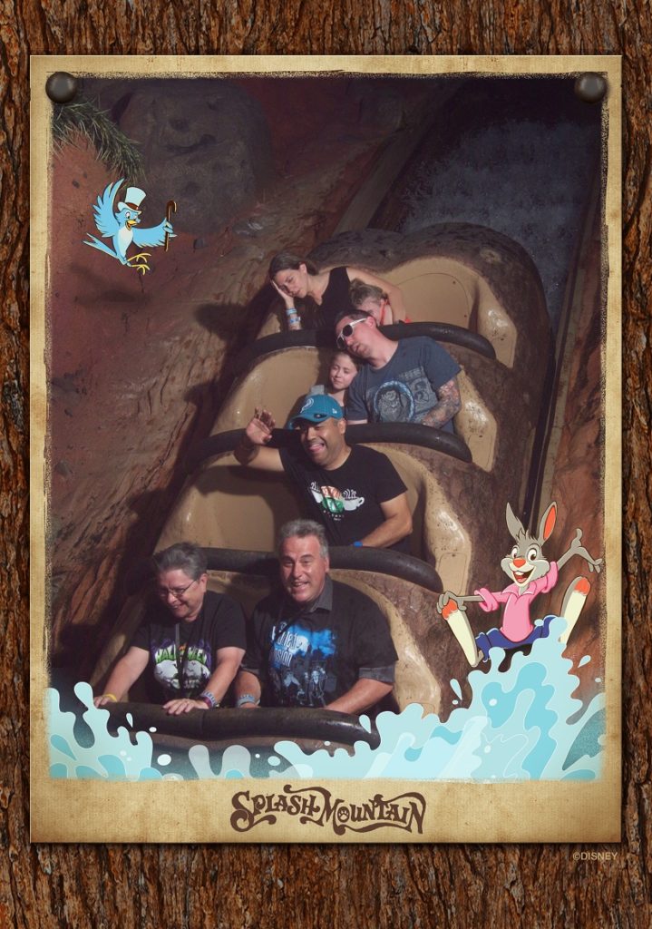 disney ride photo splash mountain