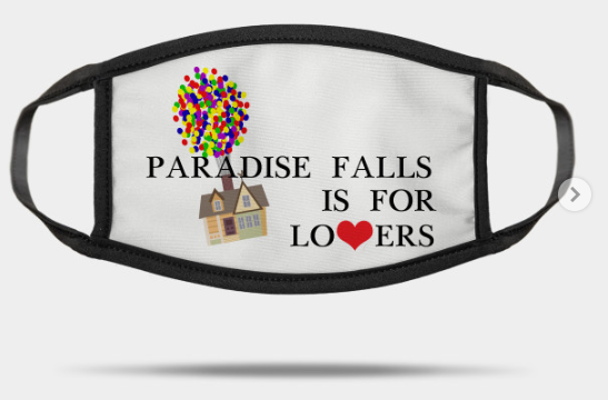 paradise falls mask