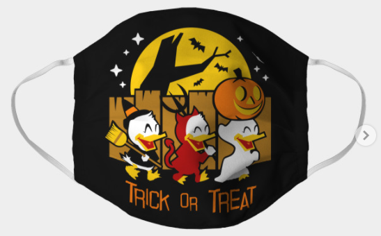 Trick or Treat for Halloween Mask