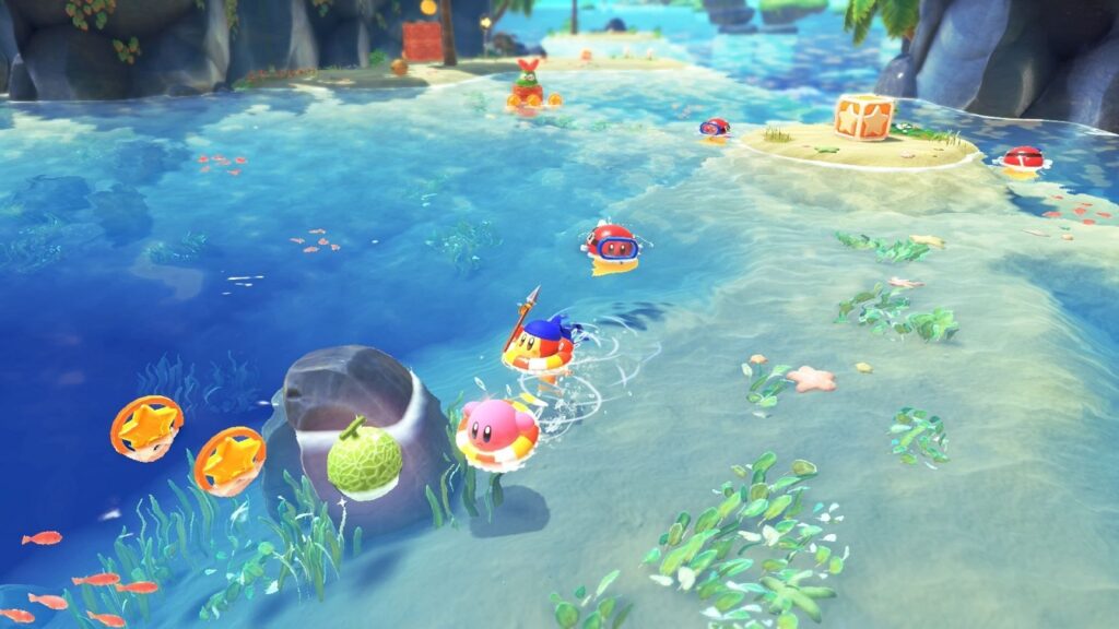 Kirby and the Forgotten Land co-op
