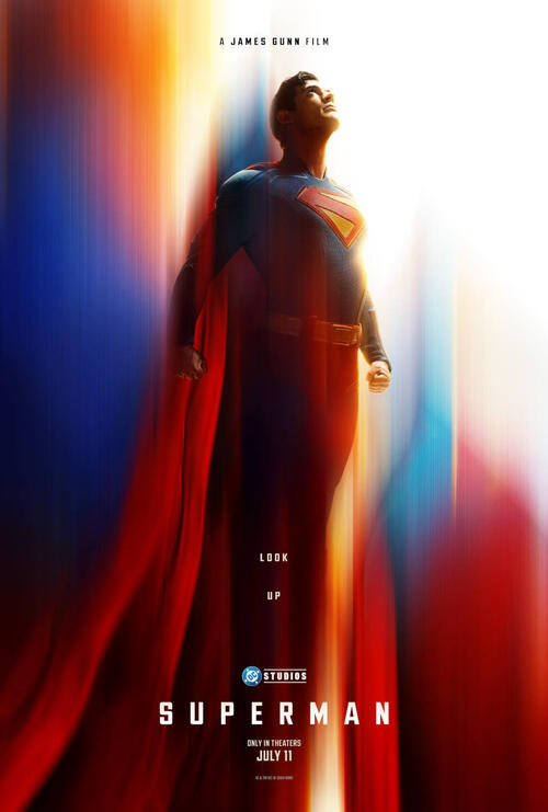 Superman 2025 poster